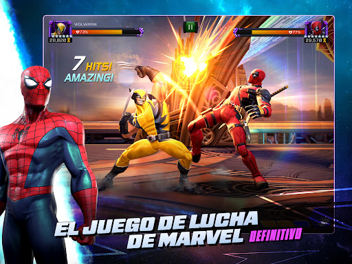 Captura de pantalla de Marvel Batalla de Superhéroes