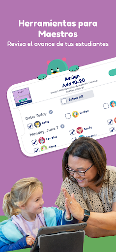 Captura de pantalla de Khan Academy Kids