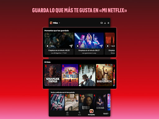 Captura de pantalla de Netflix