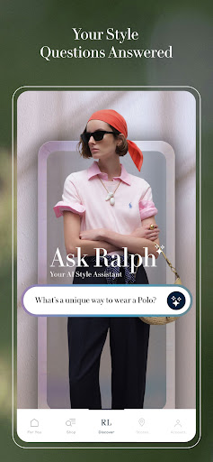 Captura de pantalla de Ralph Lauren: Luxury Shopping