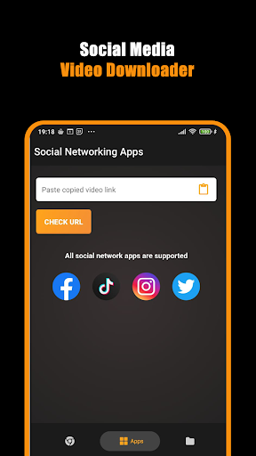 Captura de pantalla de SaveHub, Descargador de Videos