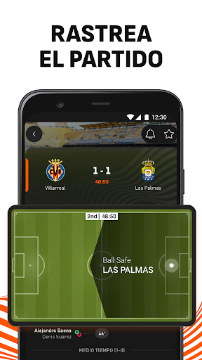 Captura de pantalla de LiveScore Resultados de fútbol