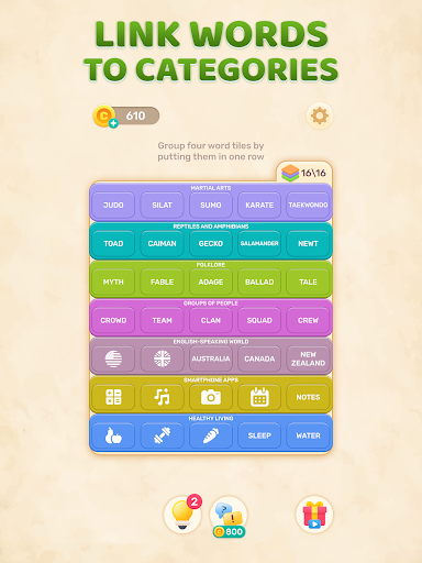 Connect Word: Association Game screenshot