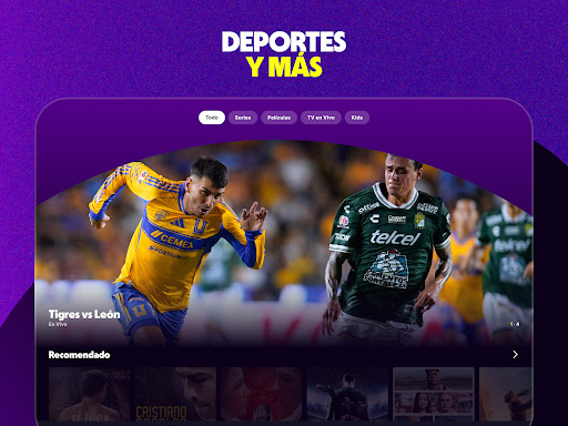 Captura de pantalla de Tubi: Películas y TV gratis