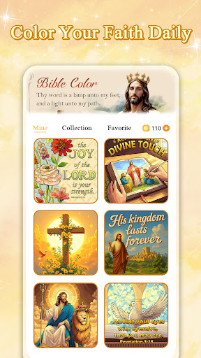 Bible Color Paint By Number screenshot