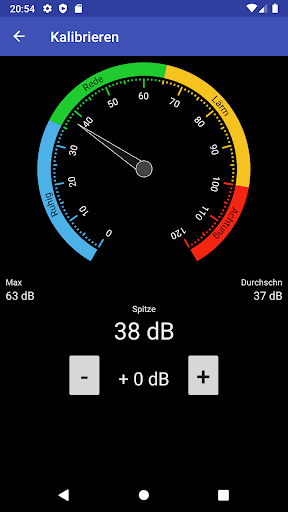 Dezibel Messen - Schallmessung Screenshot