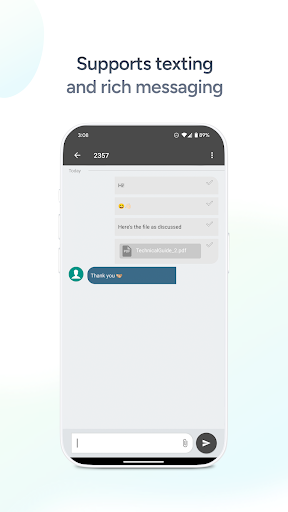 Captura de pantalla de Groundwire: VoIP SIP Softphone