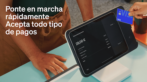 Captura de pantalla de Square TPV: Punto de Venta