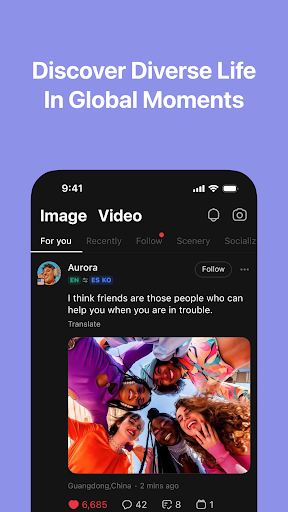 Talkin: Global Friends & Chat screenshot
