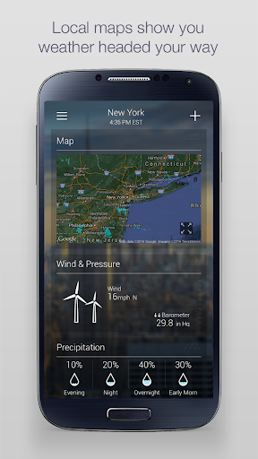Yahoo Weather: Forecast & Maps screenshot