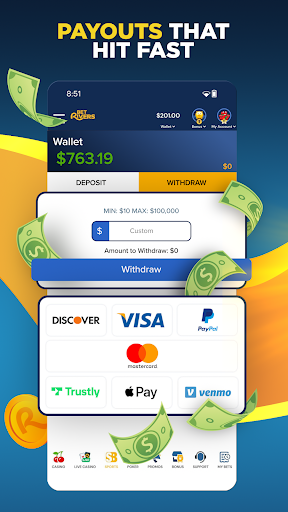 Captura de pantalla de BetRivers: Casino & Sportsbook