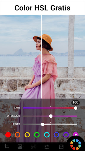 Captura de pantalla de Editor de fotos - Lumii