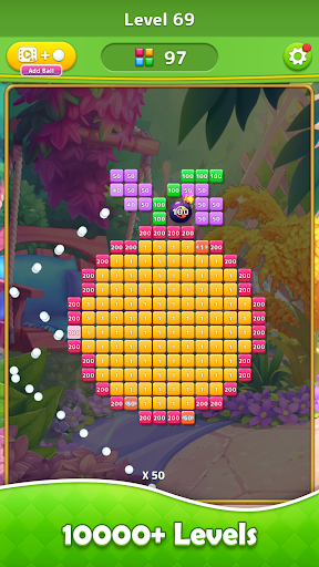 Captura de pantalla de Bricks Ball Journey