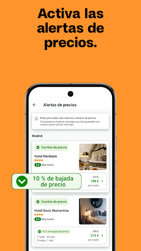 Captura de pantalla de trivago : Compara hoteles