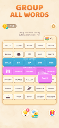 Connect Word: Association Game screenshot