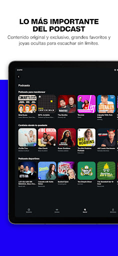 Captura de pantalla de SiriusXM: Música y más