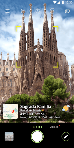 Captura de pantalla de Timestamp Camera & GPS Maps