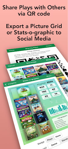 Captura de pantalla de Board Game Stats