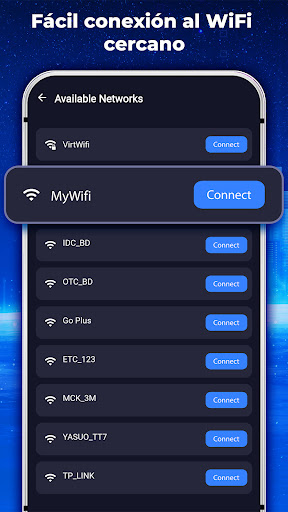 Captura de pantalla de Mostrar Contraseña Wifi