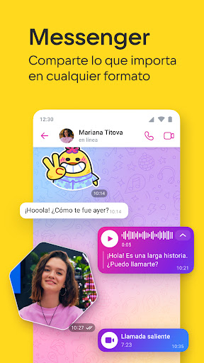 Captura de pantalla de VK: red social, mensajero