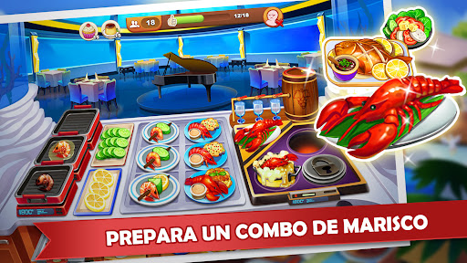 Captura de pantalla de Cooking Madness: juego de chef