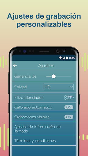 Captura de pantalla de Grabadora de Voz: Notas de Voz