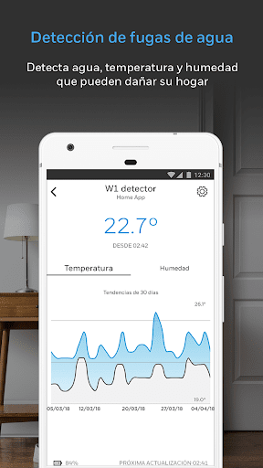 Captura de pantalla de Resideo - Smart Home