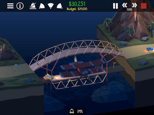 Captura de pantalla de Poly Bridge 2