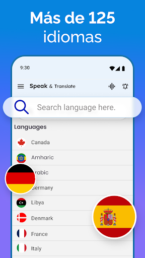 Captura de pantalla de Habla y traduce idiomas