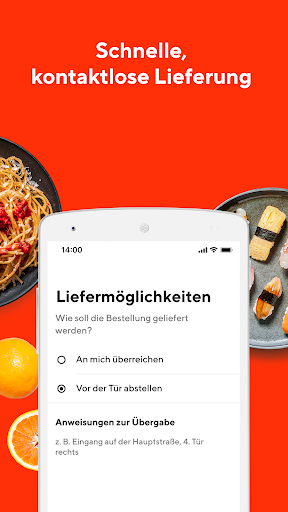 DoorDash - Essenslieferung Screenshot