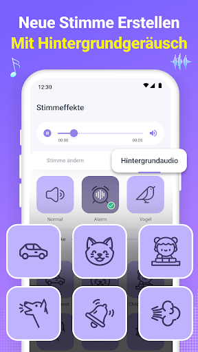 Stimmenwechsler Effekte Screenshot