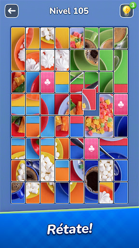 Captura de pantalla de Jigsawcard Solitaire Puzzle