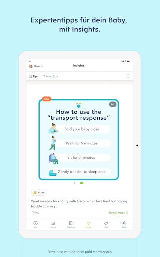 Huckleberry: Smart Baby Care Screenshot