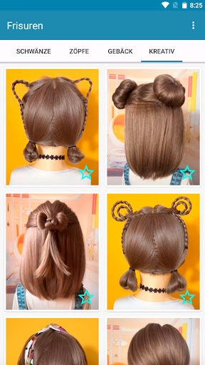 Frisuren für kurze haare Screenshot