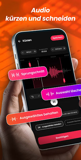 Audio-Editor, Musik Schneiden Screenshot