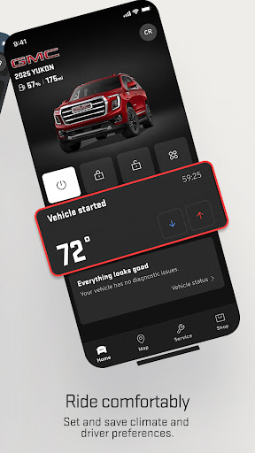myGMC screenshot