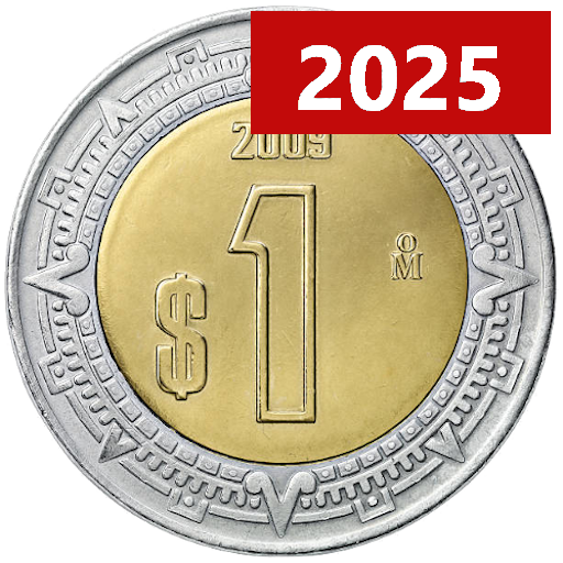Icono de 1 Peso 2025