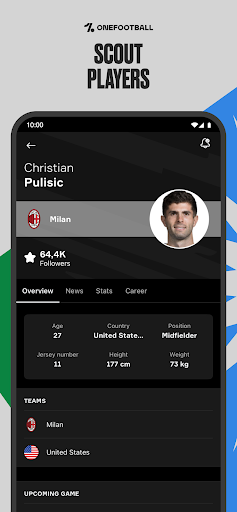 OneFootball Live Soccer scores screenshot