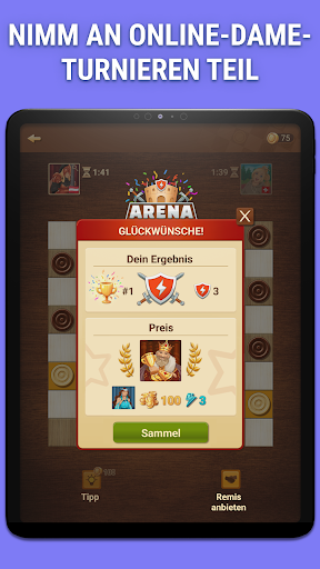Dame - 2 spieler Screenshot