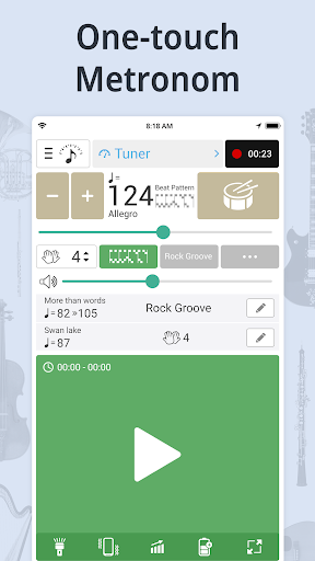 Stimmgerät & Metronom Screenshot