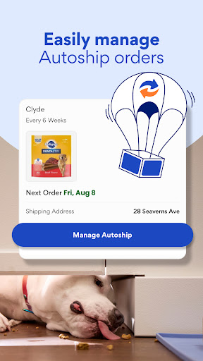 Captura de pantalla de Chewy: Pet Shopping & Delivery