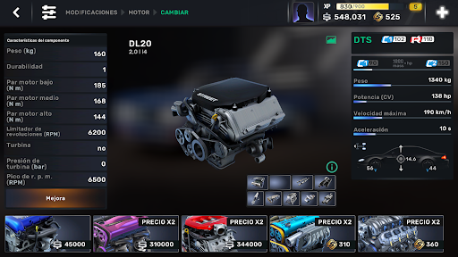 Captura de pantalla de CarX Street