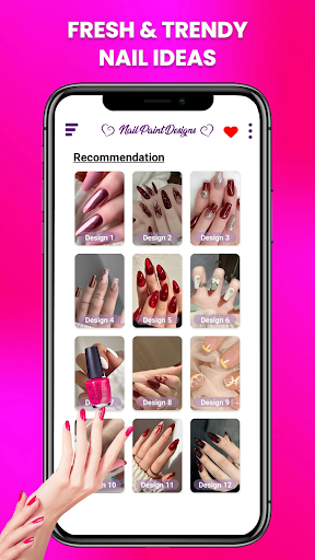 Captura de pantalla de Diseño de uñas esmalte de uñas