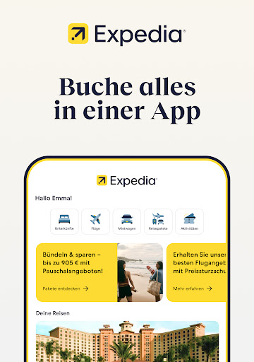 Expedia: Reise, Hotel, Flug Screenshot