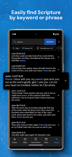 Captura de pantalla de Holy Bible King James + Audio