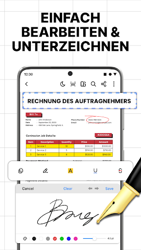 PDF Reader - PDF Converter Screenshot