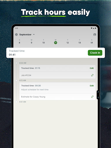 Captura de pantalla de Jobber: Field Service Software