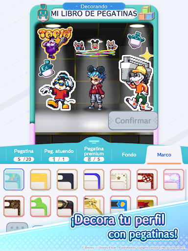 Captura de pantalla de Disney Pixel RPG