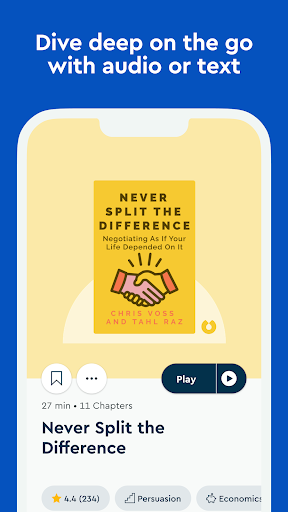 Blinkist: Book Summaries Daily screenshot