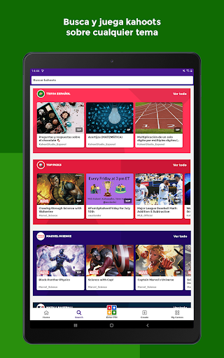 Captura de pantalla de Kahoot! - Juega y crea quizzes